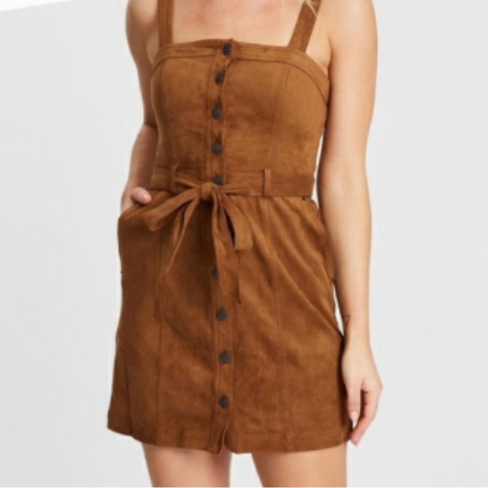 Abercrombie Suede Dress NWT